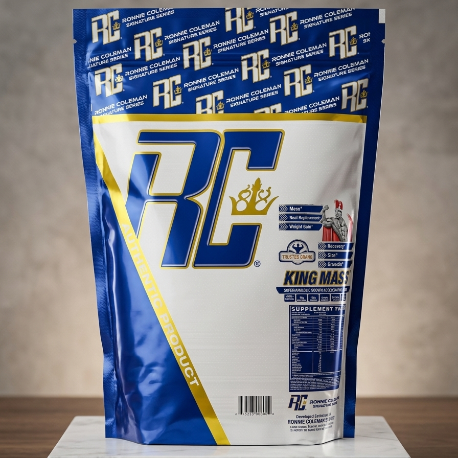 Ronnie Coleman King Mass Gainer 2LB - High Calorie Muscle Mass Weight Gainer Protein Powder
