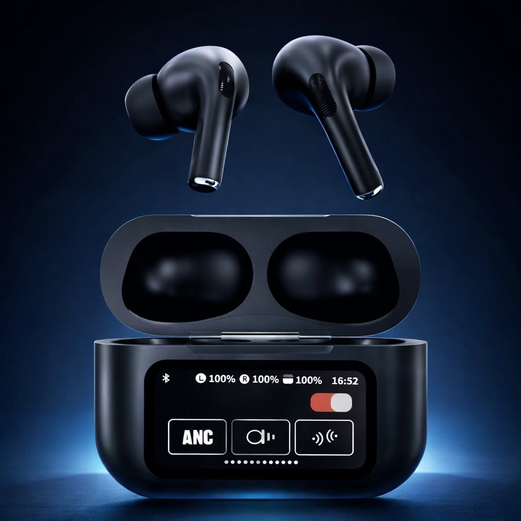 AirPods X Digital Touch Screen Wireless Earbuds