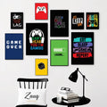 Gaming Wall Art Set �10 Frames (Premium Photo Tiles)