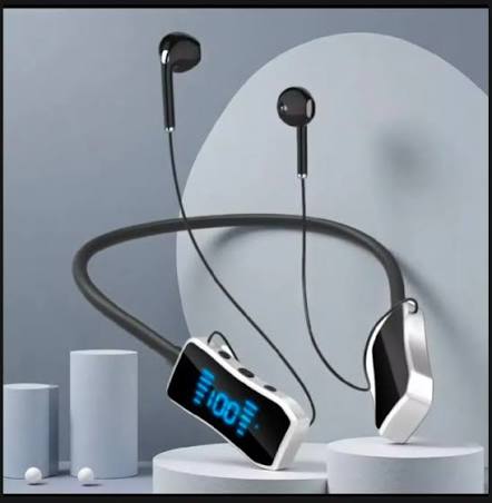 Bluetooth Headset with Digital Display & IPX4