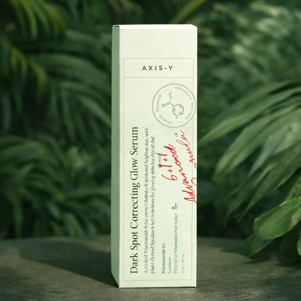 Axis-Y Dark Spot Correcting Glow Serum �5% Niacinamide with Squalane for Brightening & Even Skin Tone - 50g