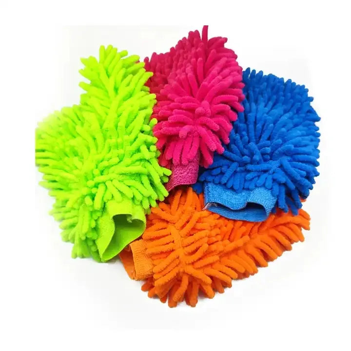 Microfiber Double-Sided Cleaning Gloves – photo 4