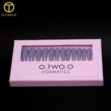 24Pcs O.TWO.O? Matte Nails with accessories