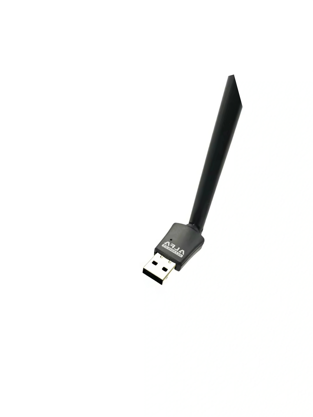 UW11 Alfa Net Wireless-N USB WiFi Adapter with Antenna | 2.4GHz 150/300Mbps High-Speed Network Dongle for PC, Laptop, Windows &amp; Linux �IEEE 802.11b/g/n, Soft AP Utility