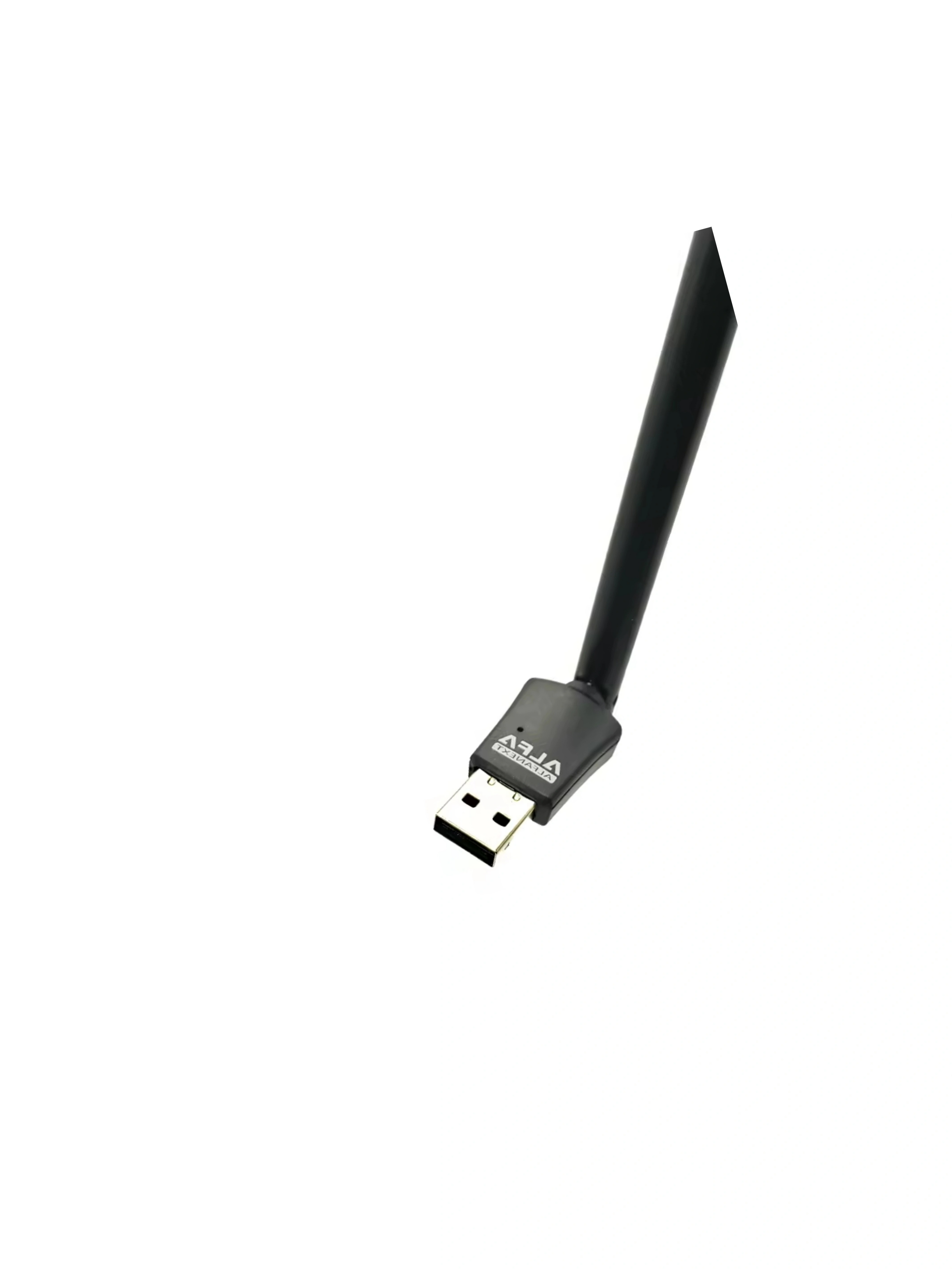 UW11 Alfa Net Wireless-N USB WiFi Adapter with Antenna | 2.4GHz 150/300Mbps High-Speed Network Dongle for PC, Laptop, Windows &amp; Linux �IEEE 802.11b/g/n, Soft AP Utility