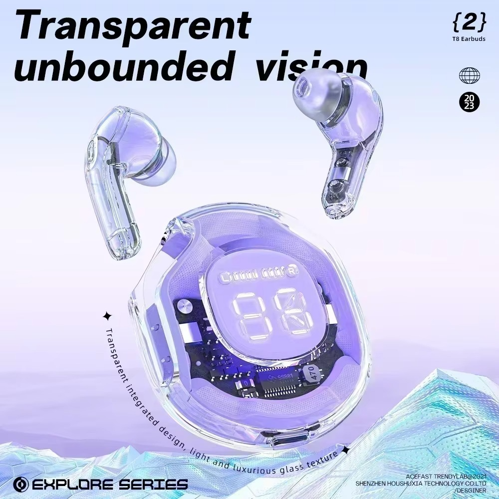 Air39 Wireless Earbuds | Bluetooth 5.3 | Clear Sound | Heavy Bass | Noise Reduction |? LED Display - Random Color