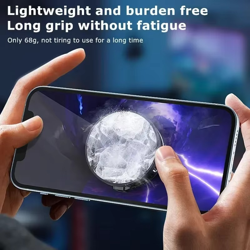 MEMO CX07 Mobile Phone Magnetic - Cooling Fan Radiator Cool Heat Absorber For IOS iPhone Android ( Random Color )