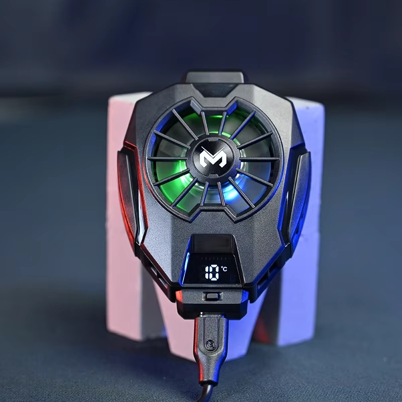 MEMO DL05 Portable Semiconductor Phone Cooler Fan �Multi-Function Gaming Cooling Device | Best Quality Fan For Gaming - Random Color