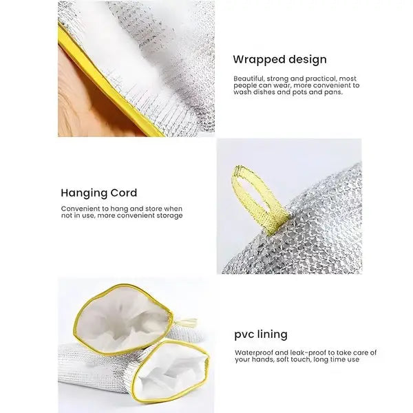 Multipurpose Wire Dishwashing Gloves – photo 1
