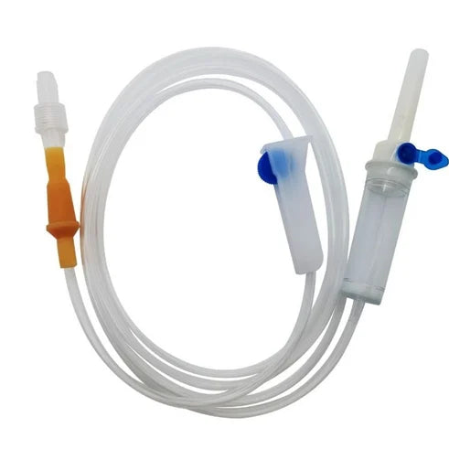 Disposable I.V Drip Set �Sterile Intravenous Infusion Set with Regulator
