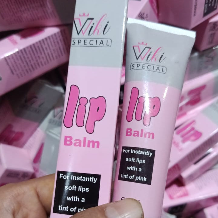 Wiki Special Natural Pink Lip Balm �Instant Softness, Long-Lasting Moisture & Nourishing Lip Care (30ml)