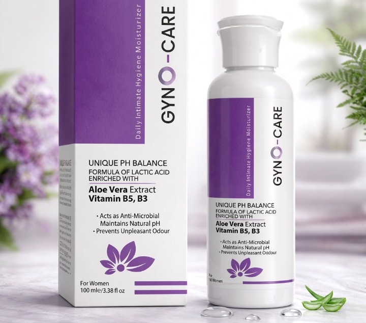 GYNO CARE Daily Intimate Hygiene Moisturizer PH Balanced Care For Women With Aloe Vera And Vitamins
