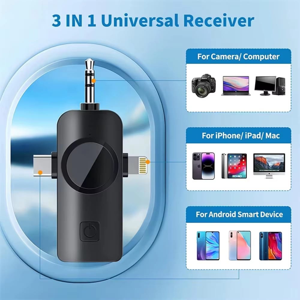 F11-2 Noise Cancelling Wireless Dual Microphone Biggest
