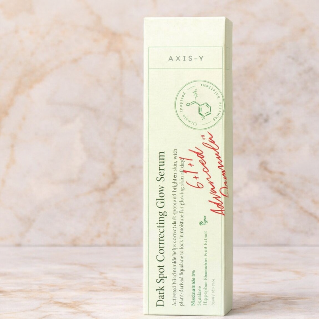 Axis-Y Dark Spot Correcting Glow Serum �5% Niacinamide with Squalane for Brightening & Even Skin Tone - 50g