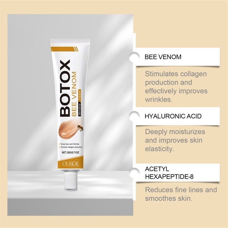 Botox Bee Venom Wrinkle Cream | Anti-Aging Moisturizer | Collagen Boost | Reduce Wrinkles & Fine Lines 20gm