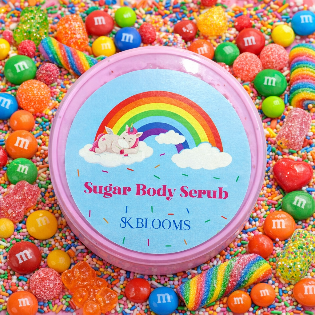 SK BLOOMS Natural Sugar Body Scrub for