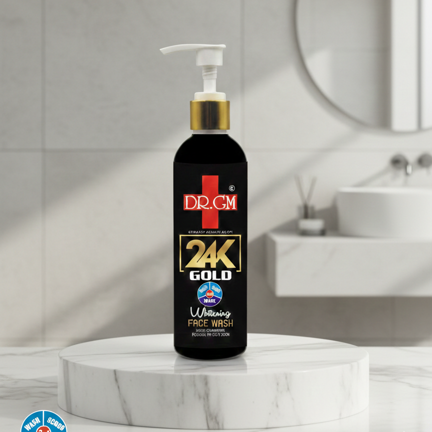 DR.GM Face Wash 24K Gold For Brightening And Refreshing Skincare
