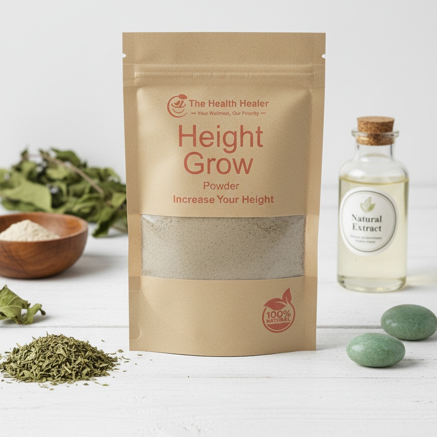 The Health Healer Height Grow Powder �100% Natural Height Increase Supplement 60g