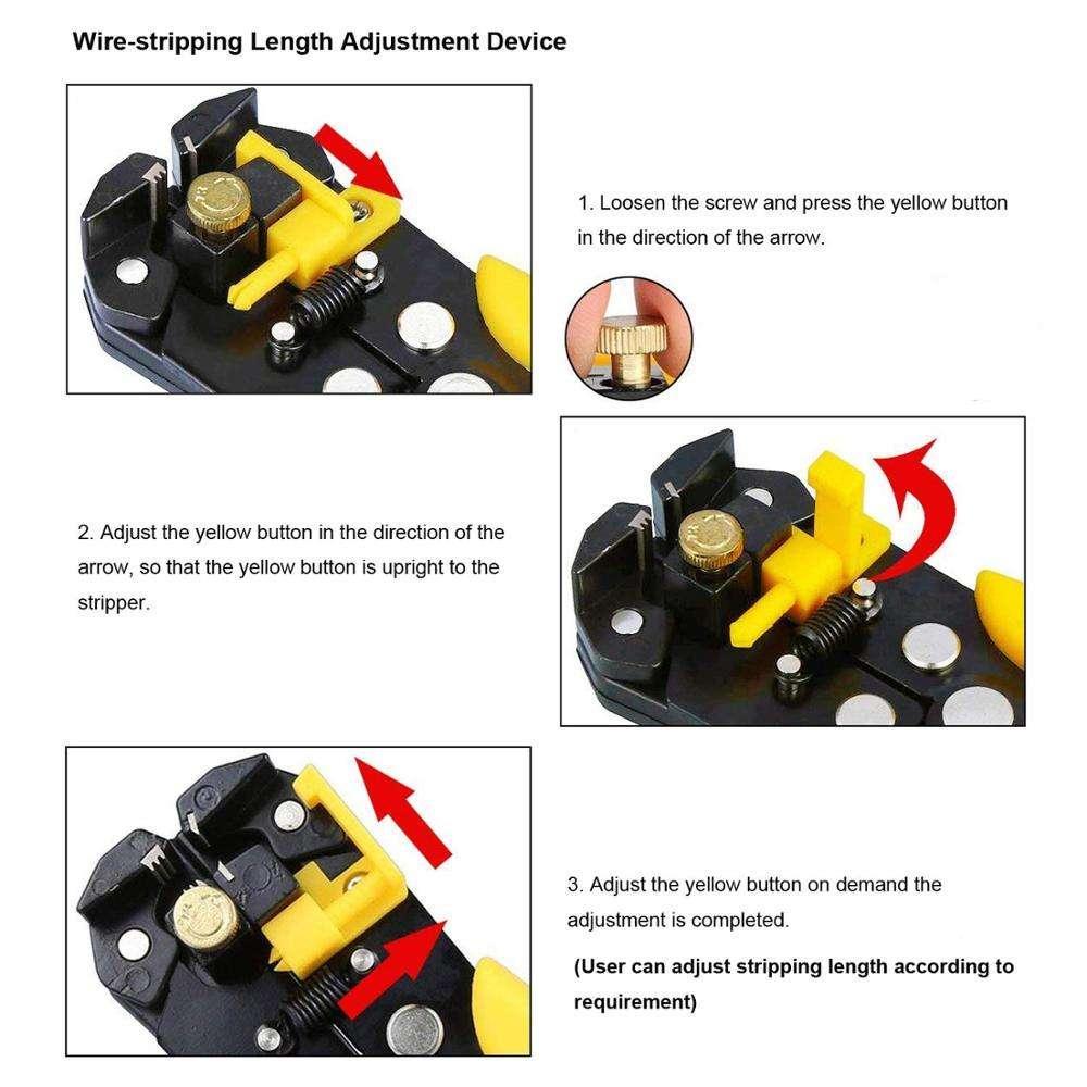 Chrome Vanadium Wire Cutter Pliers �Heavy Duty Terminal Cutting Tool  (Random Color)