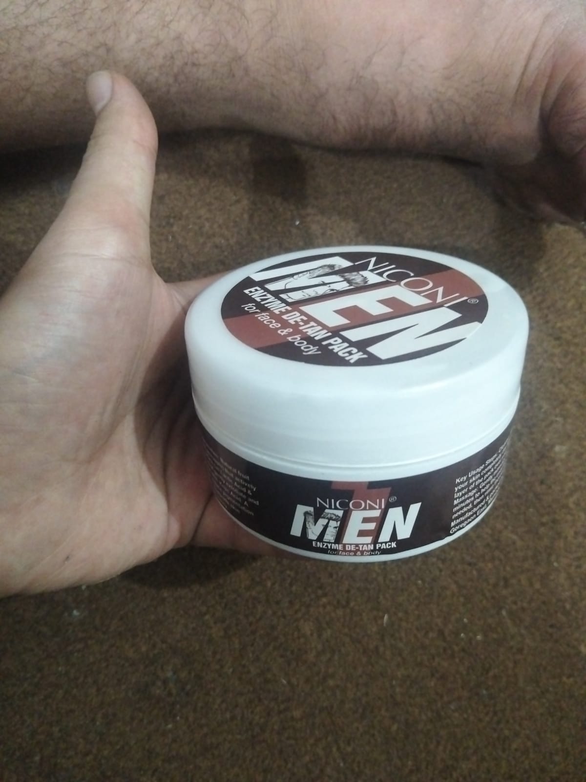 Niconi Men Face Wash Ultra Whitening Oil Control Refreshing Cleanser ~ 200G