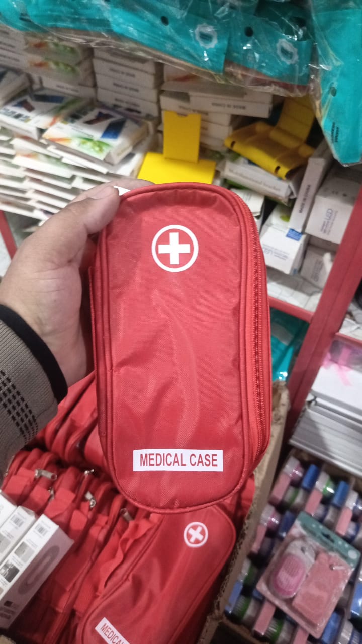 Compact Multi-Purpose First Aid & Emergency Travel Pouch Set