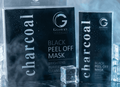 GLOWRY Charcoal Black Peel Off Mask for Deep Cleansing & Detox | Natural Bamboo Charcoal Face Mask for Blackhead Removal & Skin Brightening
