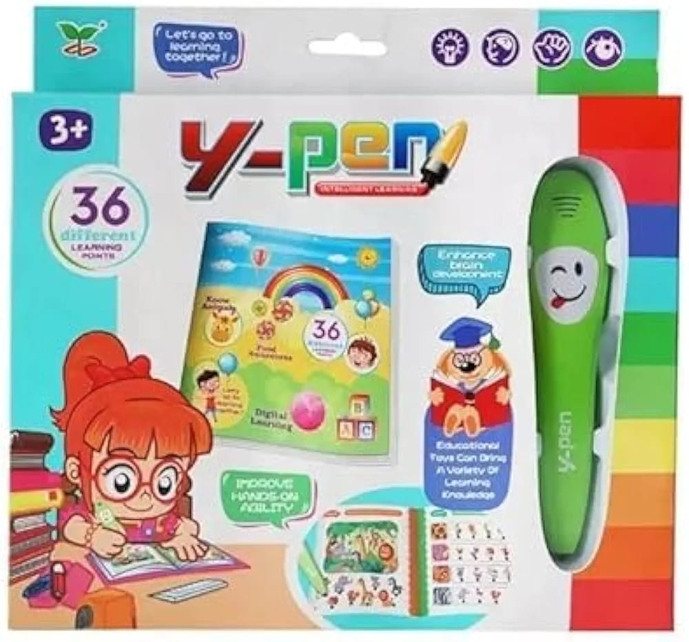 Kids Preschool Learning Book with Smart Talking