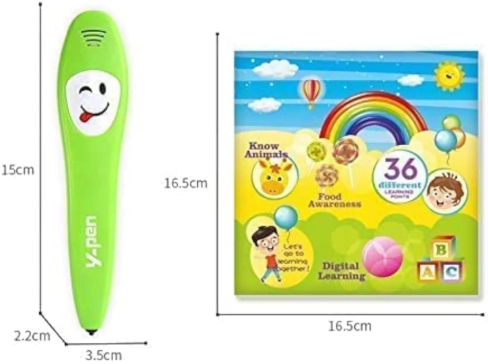 Kids Preschool Learning Book with Smart Talking
