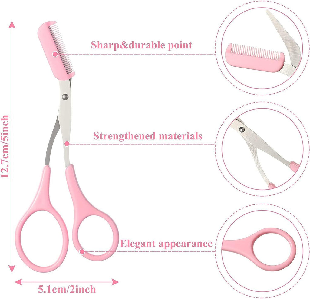 Eyebrow Scissors with Comb – photo 5