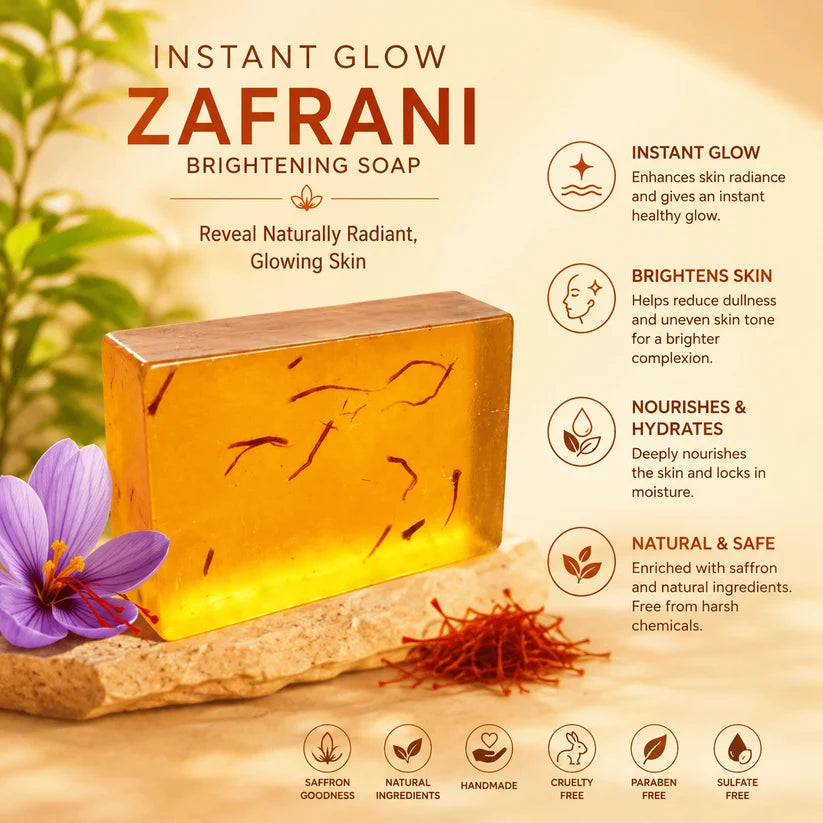 Instant Glow Zafrani Brightening Soap