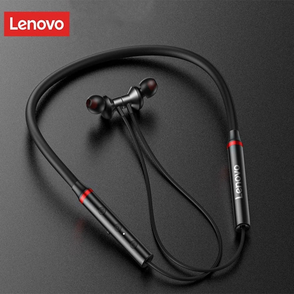 Lenovo Neckband Wireless Bluetooth Earbuds Stereo Earphones