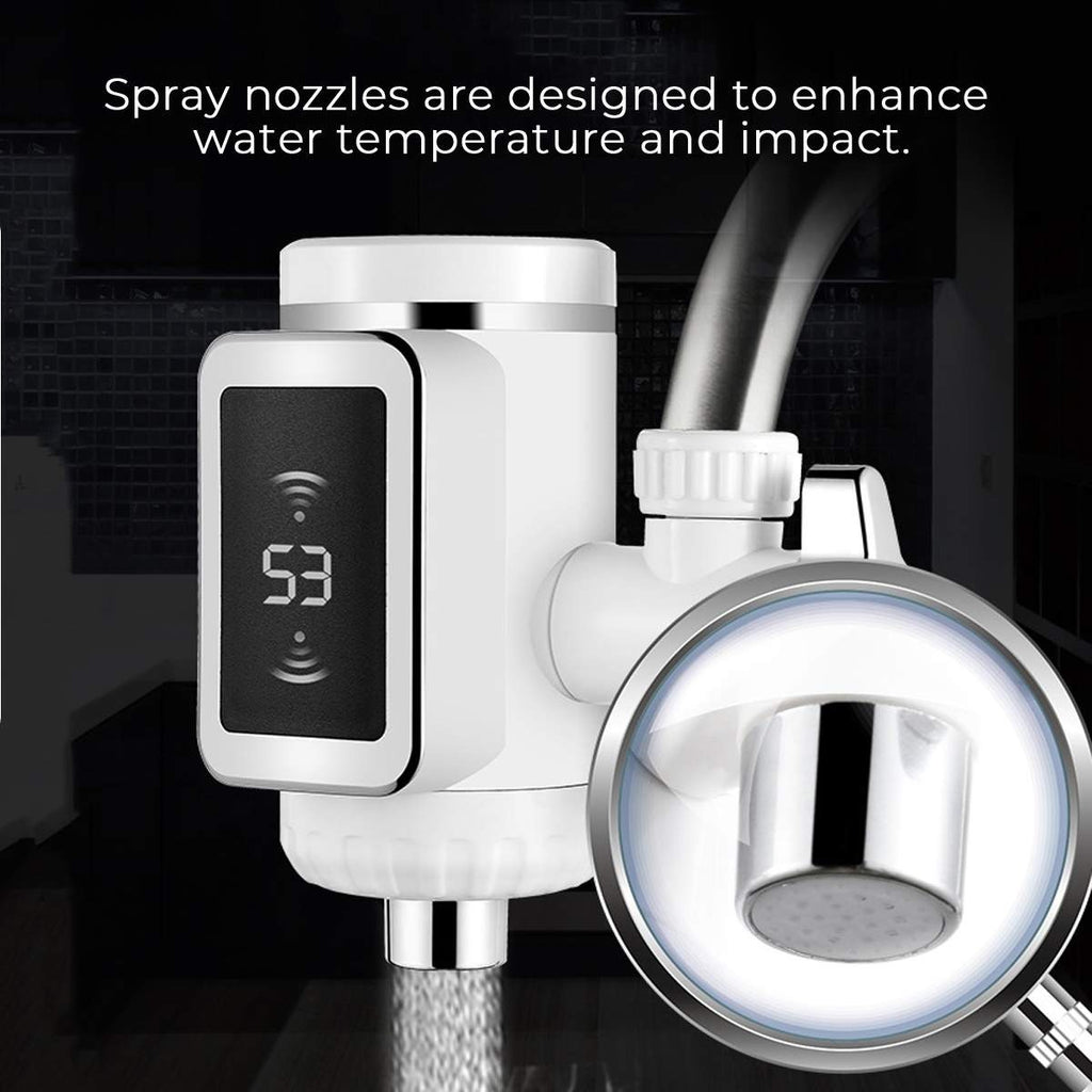 3000W Water Heater Faucet �Instant Heating Tap with Grow Free Installation for Home and Kitchen Use