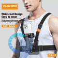 PLOKAMA CX10 Action Camera And Phone Chest Mount Holder 360 Adjustable Harness Strap For Sports Hiking Vlogging