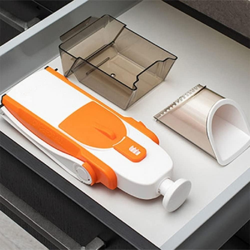Safe-Slice Vertical Mandoline Slicer