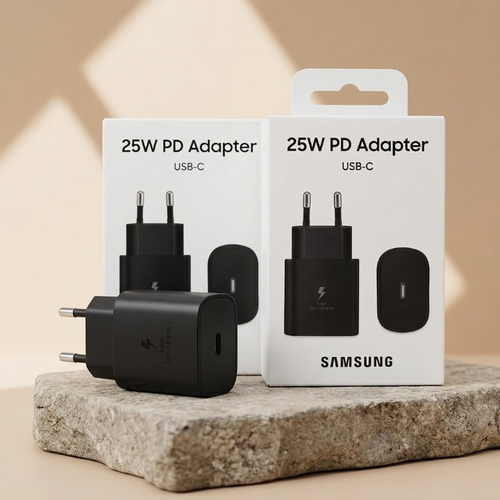 Samsung 25w Super Fast Adapter - High Speed Wall Charger Block For Efficient Rapid Charging