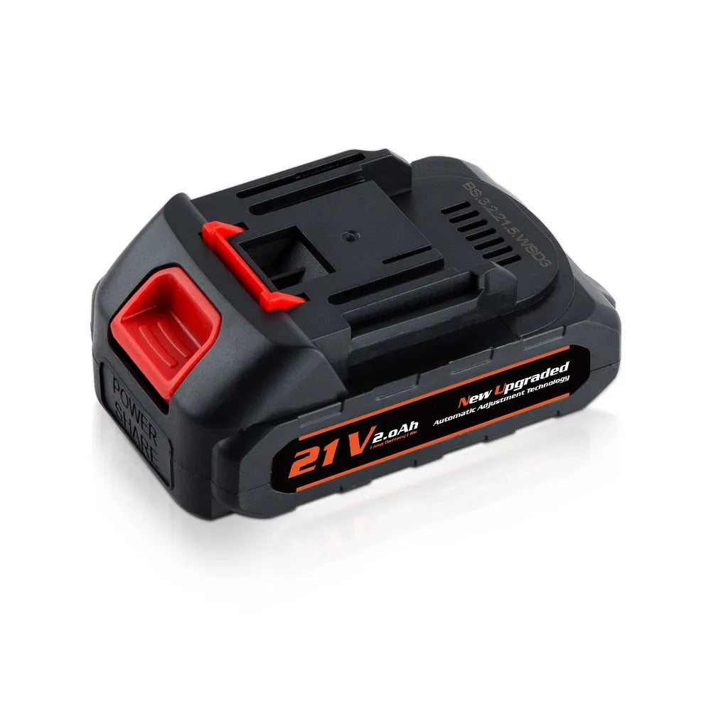 Universal 21V Lithium-Ion Battery Pack for Cordless Power Tools | Rechargeable High-Capacity Battery