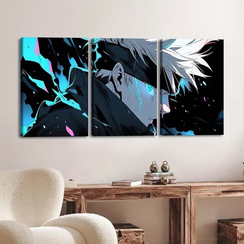 Set of 3 Premium Wall Art Photo Tiles �Modern Home Decor Sets 8x11