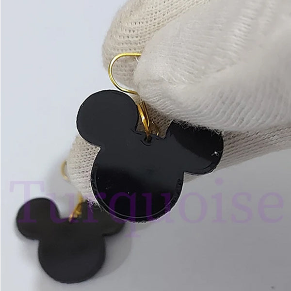 Minnie Mouse Design Cute Earrings Very Light