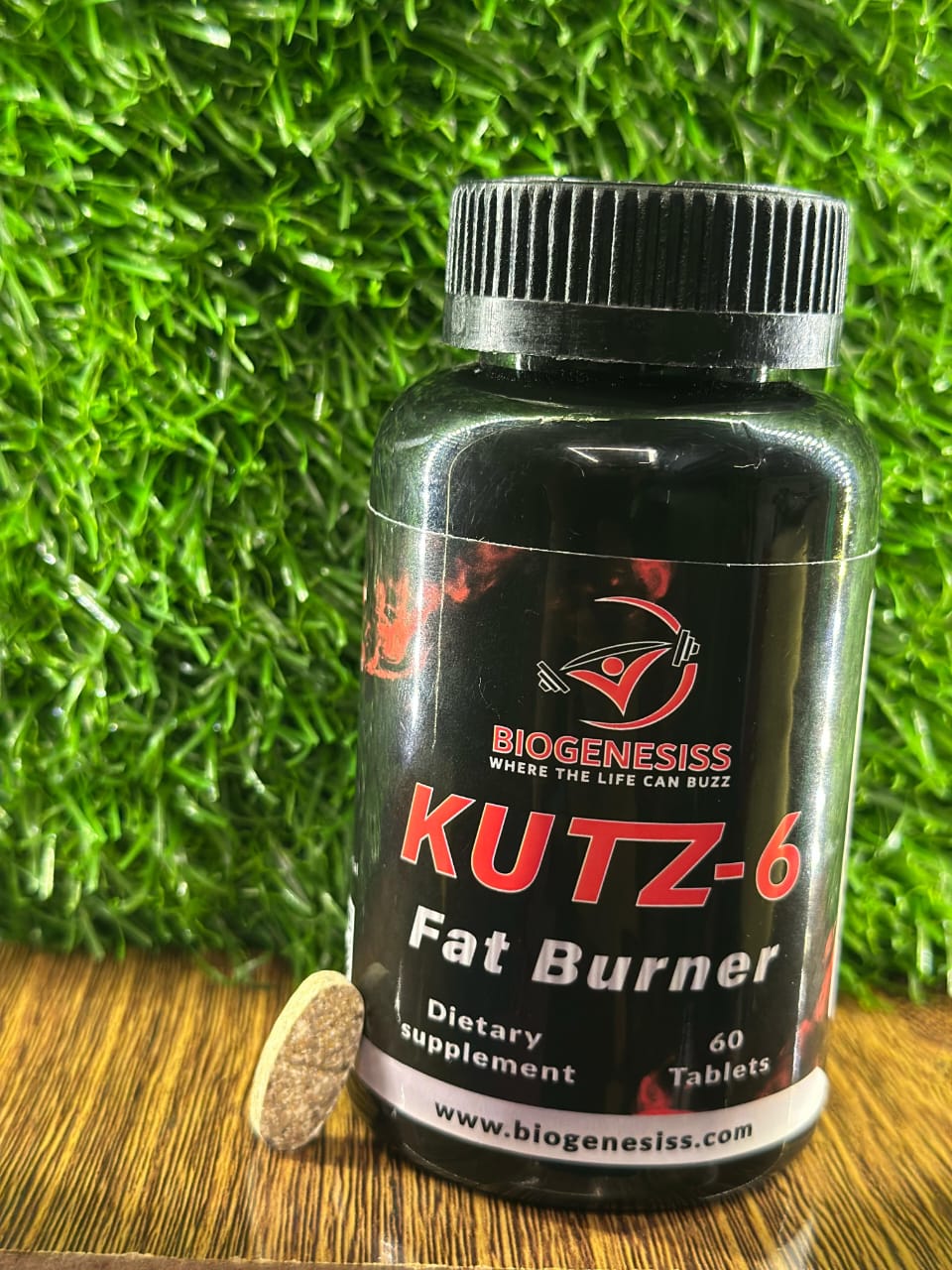 BIOGENESISS KUTZ-6 Extreme Thermogenic Fat Burner �Advanced Metabolic Support & Energy Booster for Weight Management (60 Dietary Tablets)