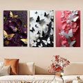 Set of 3 Premium Wall Art Photo Tiles �Modern Home Decor Sets