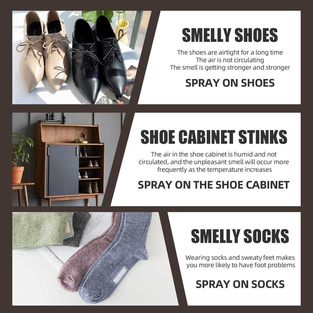 Footwear Deodorant Spray Shoe Deo Odor Control Fresh Spray (100ml)