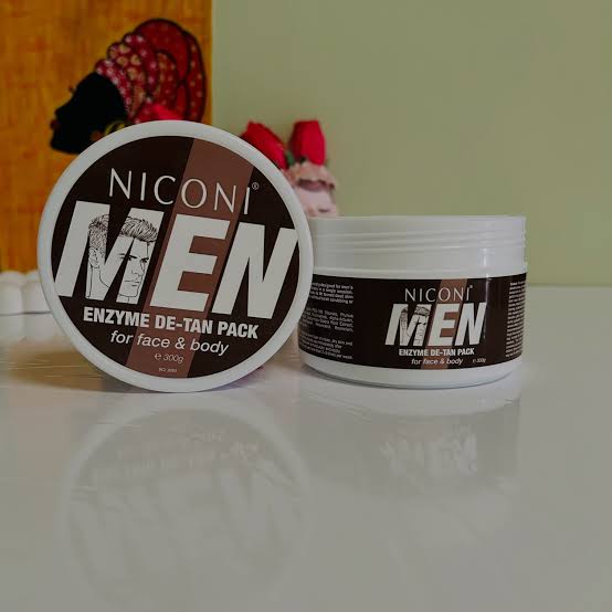 NICONI MEN Enzyme De-Tan Pack for Face
