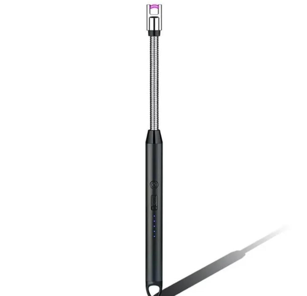 Rechargeable USB Electric Candle Lighter �Windproof Flameless Plasma Arc Lighter with 360? Flexible Long Neck
