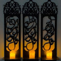 3 Piece Wooden Islamic Wall Decor �Intricate Arabic Calligraphy Design Decorative Wall Art Panel For Home Or Office