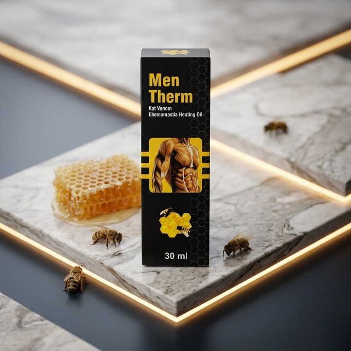 Men Therm Bee Venom Gynecomastia Heating Oil - 30 ml
