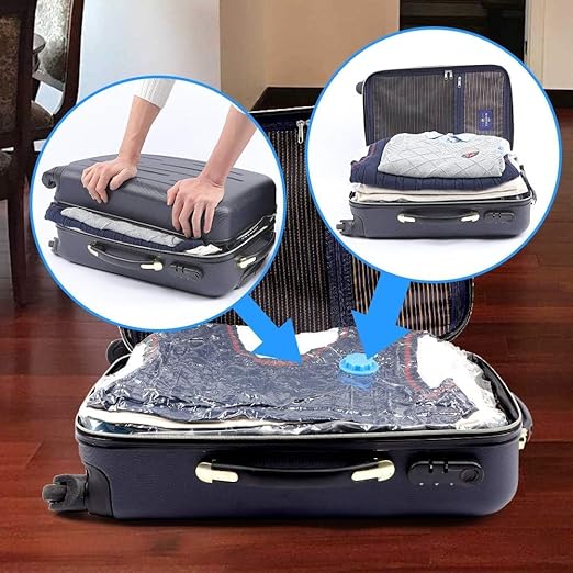 5Pcs Vacuum Seal Storage Bags With Pump – photo 4