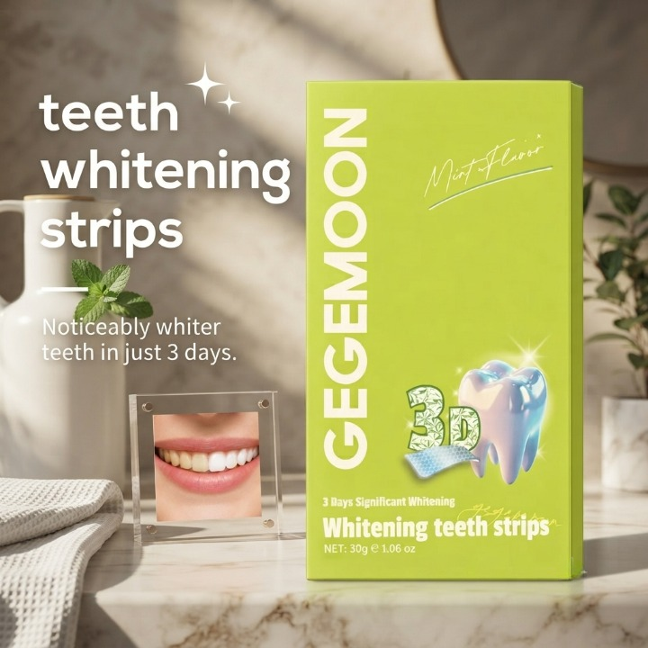 Teeth Whitening Strips 3D Gentle Stain Removing