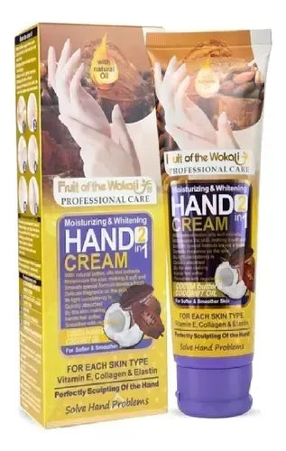 Fruit of the Wokali Smooth Moisturizing Hand Cream 130 ML �With Cocoa Butter & Coconut Oil for Soft Hands