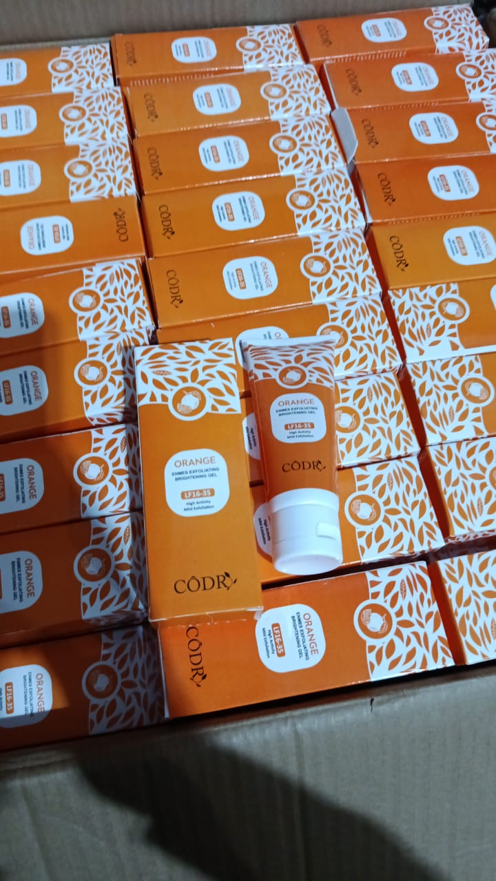 Orange Enzymes Exfoliating & Brightening Gel | Deep Cleansing Face Gel for Smooth, Glowing & Refreshed Skin (60ml)