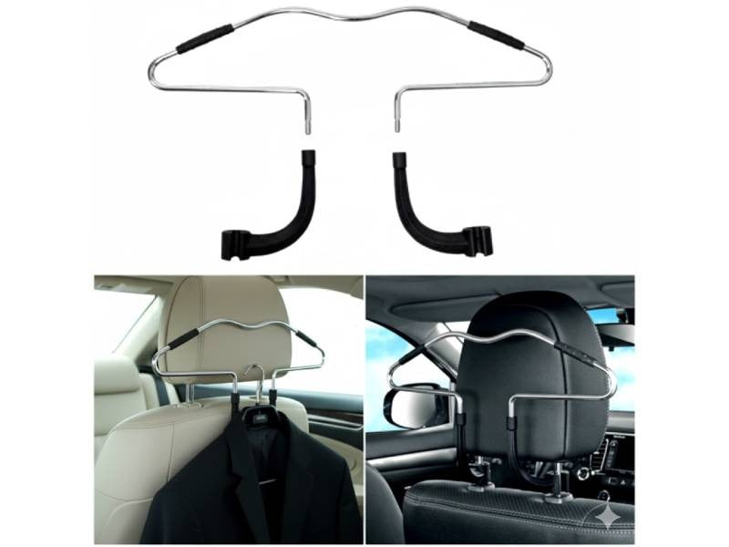 Car Back Seat Coat Hanger �Keep Clothes Neat and Organized